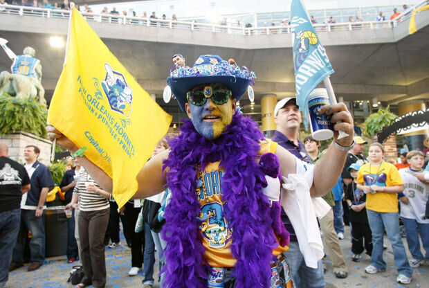 New Orleans Hornets./ Getty Images