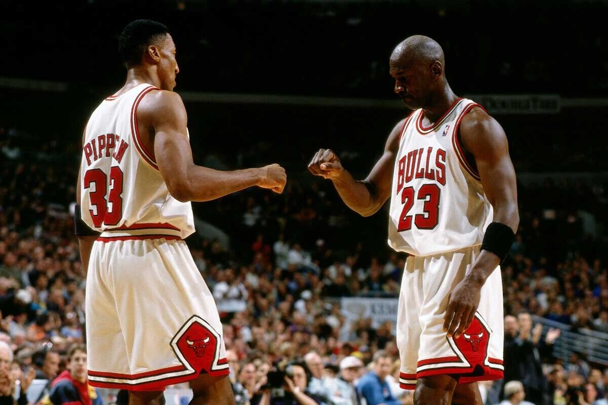 Las diabluras de Michael Jordan y Scottie Pippen en Chicago Bulls
