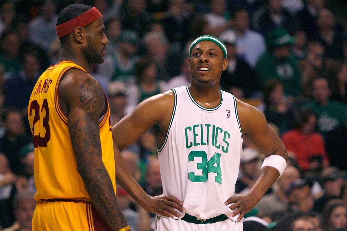 Paul Pierce, LeBron James